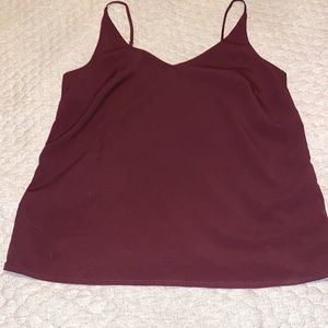 Banana Republic Merlot Tank XS